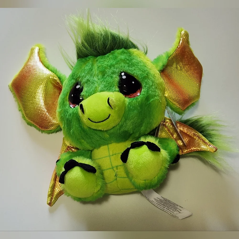 Cutie Pet-tudies Jade Dragon & Clementine Dragon Stuffed Plush Animal - Picture 2 of 13